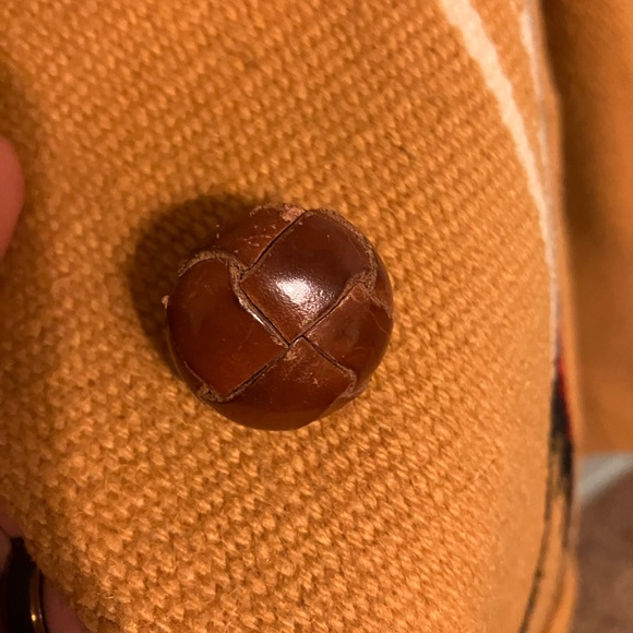 Antique Chimayo Hand Woven 100% Wool Coat - Picture 3 of 6